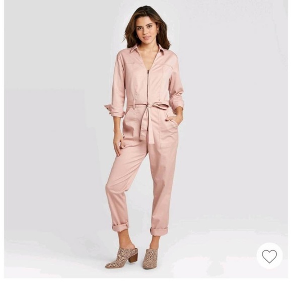 NEW Universal Thread Pink Longsleeve Boilersuit - Picture 2 of 10